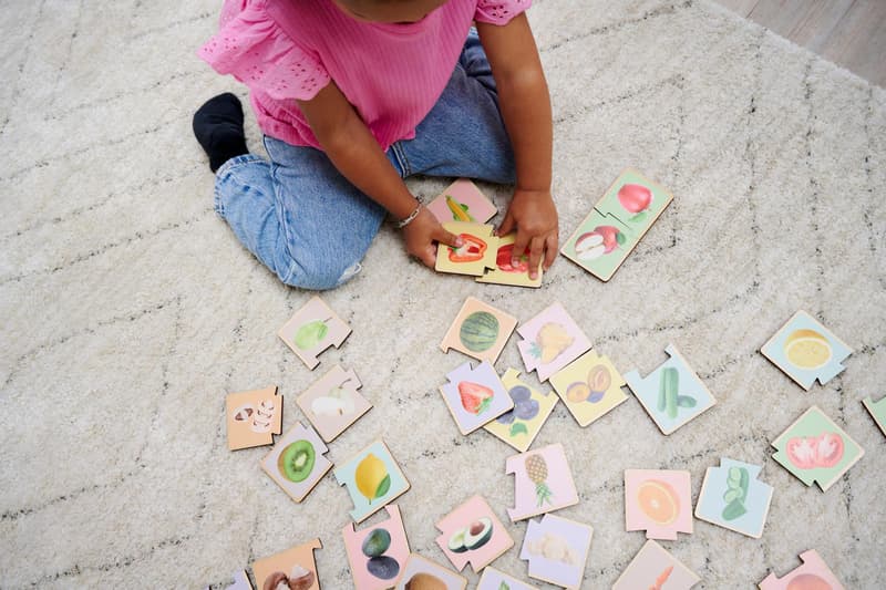 Montessori Fruit and Vegetable Puzzle
