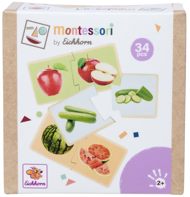 Montessori Fruit and Vegetable Puzzle