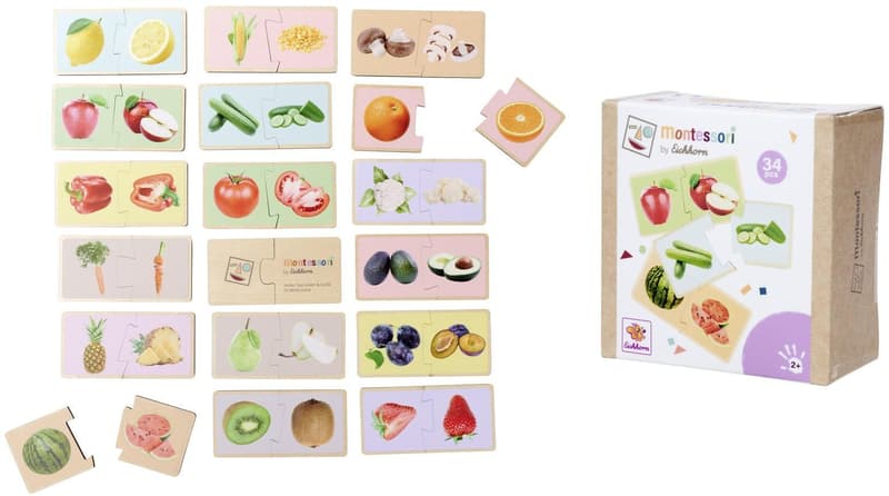 Montessori Fruit and Vegetable Puzzle