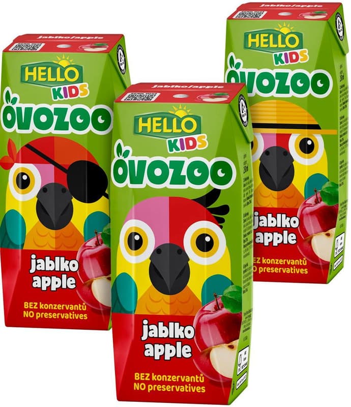 Hello Ovozoo drink – apple