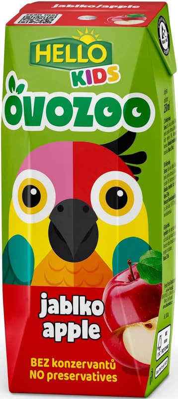 Hello Ovozoo drink – apple