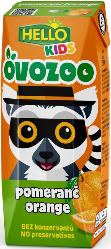 Hello Ovozoo drink – Orange