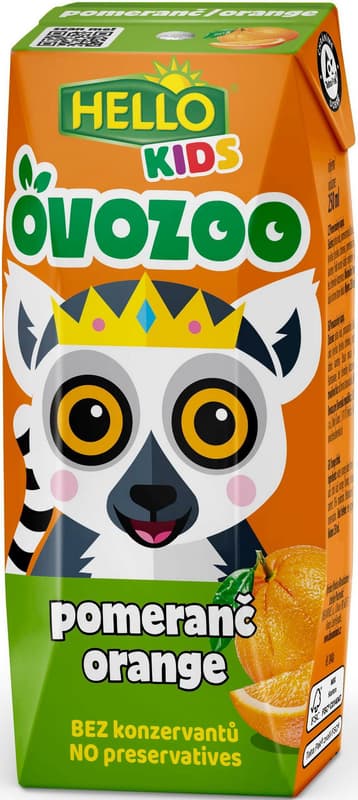 Hello Ovozoo drink – Orange