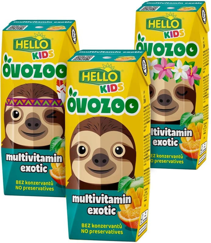 Hello Ovozoo drink – Multivitamin exotic