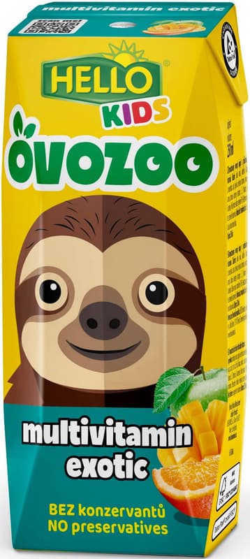 Hello Ovozoo drink – Multivitamin exotic
