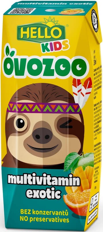 Hello Ovozoo drink – Multivitamin exotic