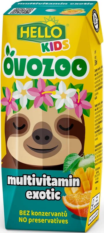Hello Ovozoo drink – Multivitamin exotic