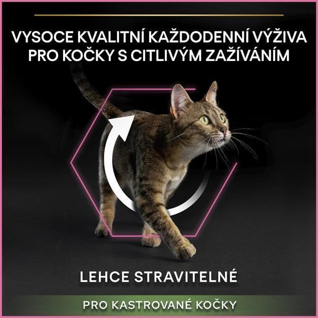 Pro Plan Adult Sterilised Delicate Digestion kuře granule pro kočky