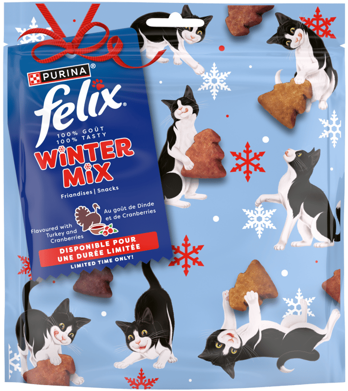 Felix Winter Mix pamlsky pro kočky krůta