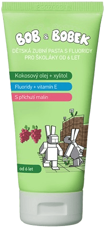 Bob and Bobek KRAFT, toothpaste for schoolchildren aged 6+, 50 ml