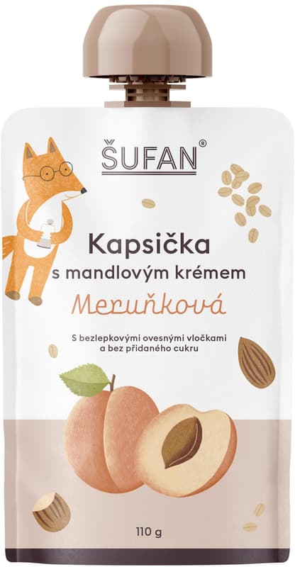 Pouch with almond cream, apricot 110 g