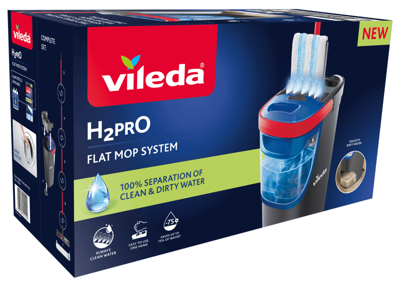 Vileda H2PrO flat mop