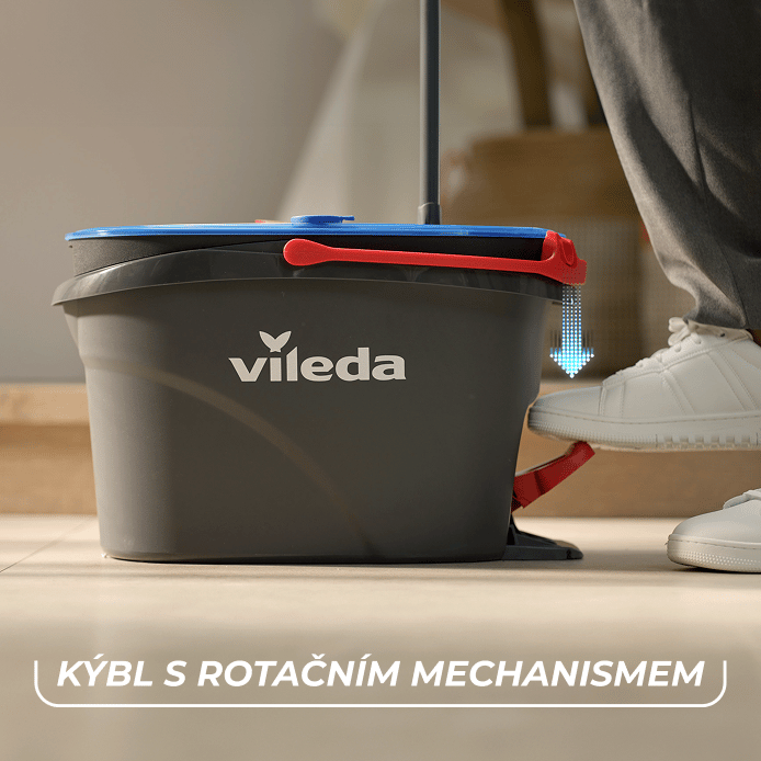 Vileda H₂PrO Třásňový rotační mop