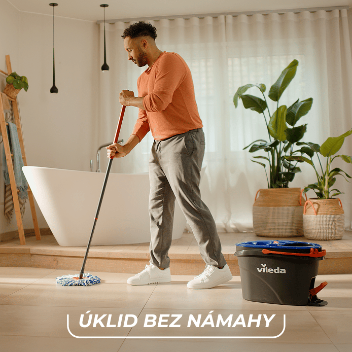 Vileda H₂PrO Třásňový rotační mop