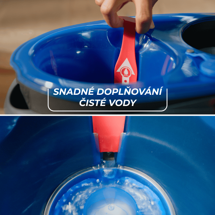 Vileda H₂PrO Třásňový rotační mop