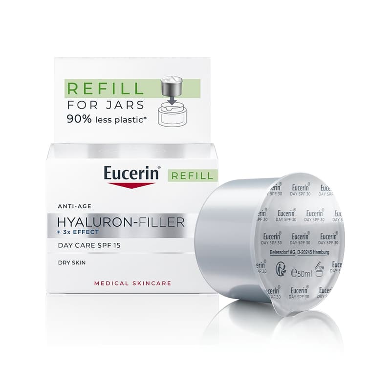 EUCERIN HYALURON-FILLER+3xEFFECT den.kr.refill50ml