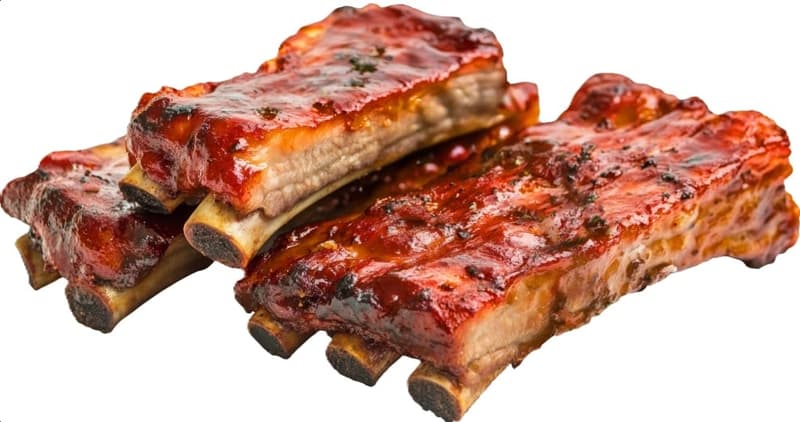 Nowaco Pregnant cook Pork ribs BBQ sous-vide