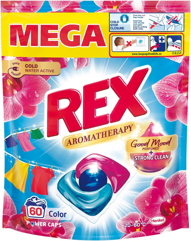 REX Aromatherapy Orchid Color wash capsules  60 WL