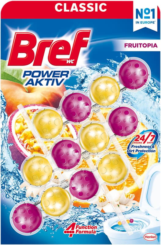 Bref Power Aktiv Fruitopia 3x50g