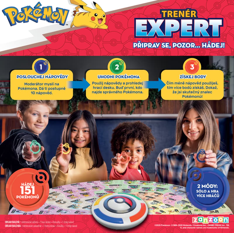 Pokémon Trenér Expert desková hra