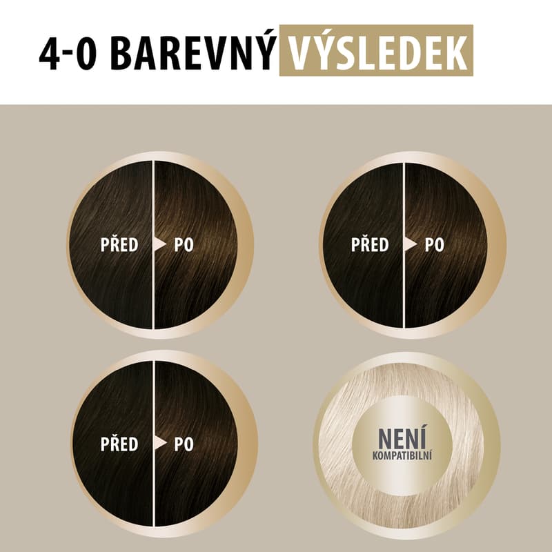 Schwarzkopf Creme Supreme barva na vlasy přirozená hnědá 4-0