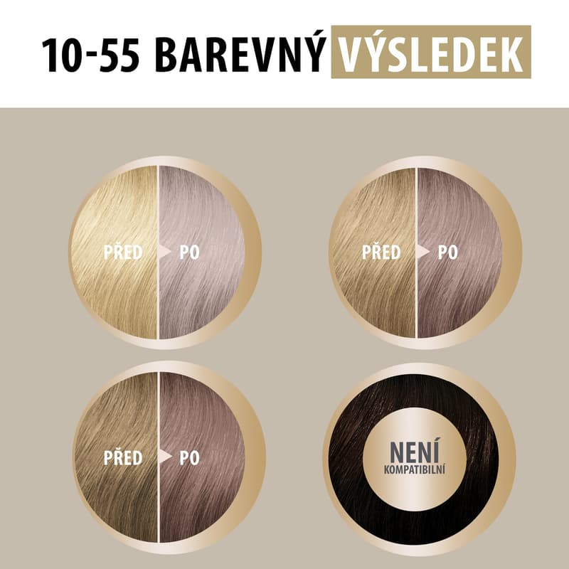 Schwarzkopf Creme Supreme barva na vlasy chladná stříbrná blond 10-55