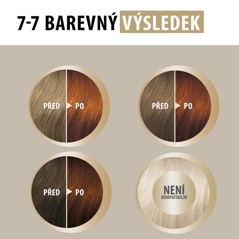 Schwarzkopf Creme Supreme barva na vlasy měděná blond 7-7