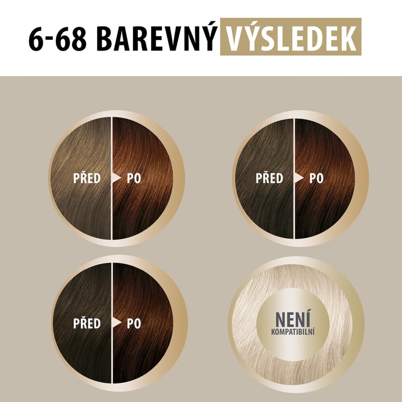 Schwarzkopf Creme Supreme barva na vlasy tmavá karamelová blond 6-68
