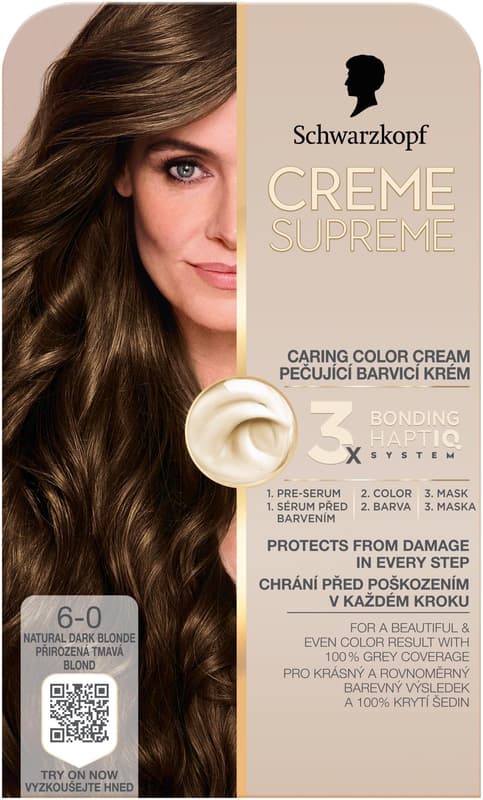 Schwarzkopf Creme Supreme 6-0 Natural dark blonde