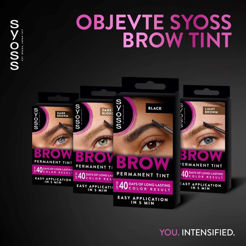 Syoss Brow Tint barva na obočí černá