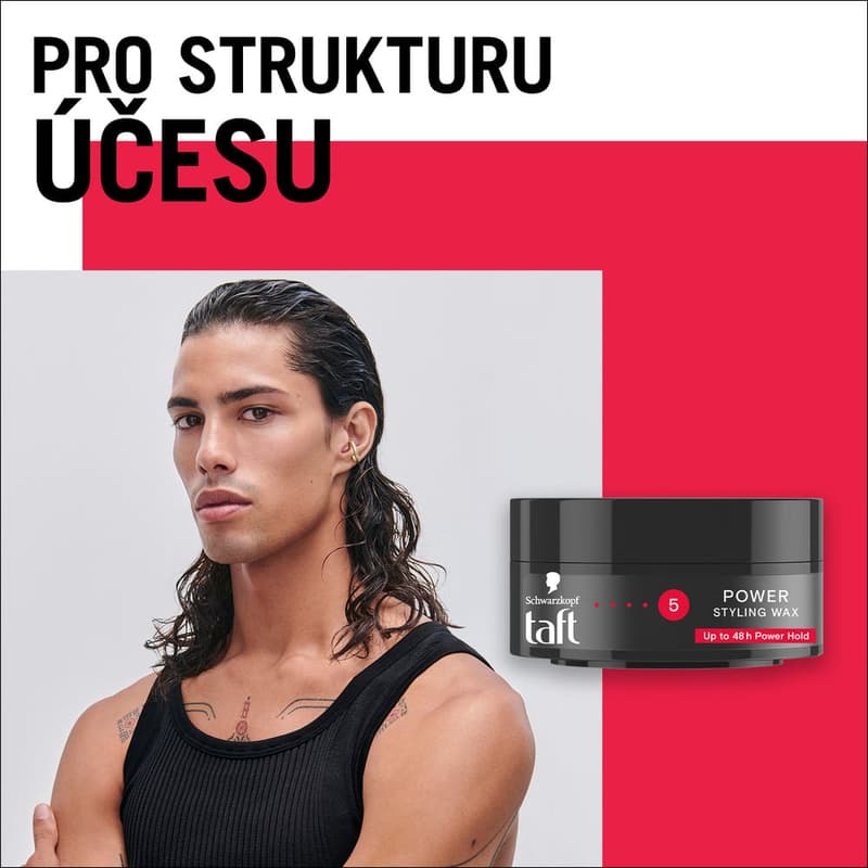 Schwarzkopf Taft hair wax - Power
