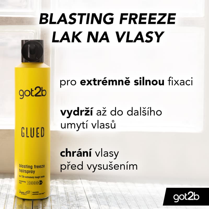 got2b Glued lak na vlasy