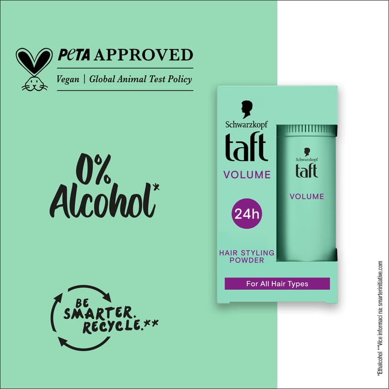 Taft Volume ultra silně tužící pudr pro objem vlasů