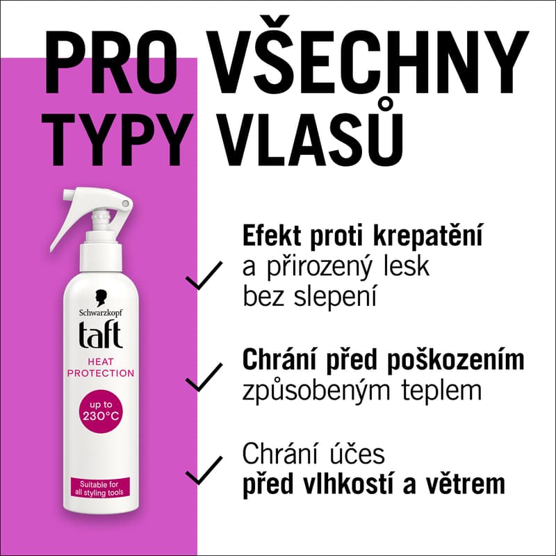 Schwarzkopf Taft Heat Protection spray