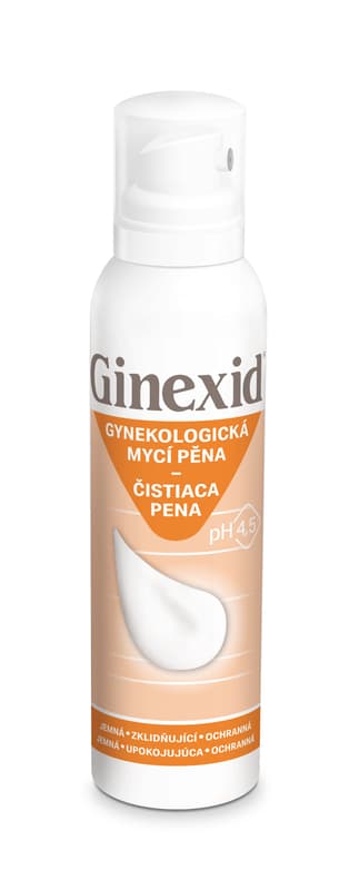 Ginexid gynekologická mycí pěna 150ml
