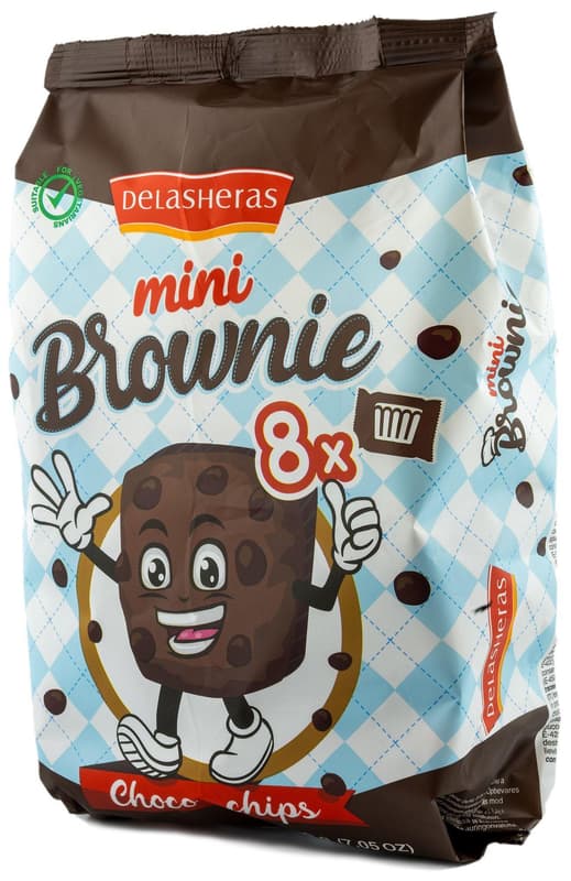 Delasheras Mini brownie with choco chips