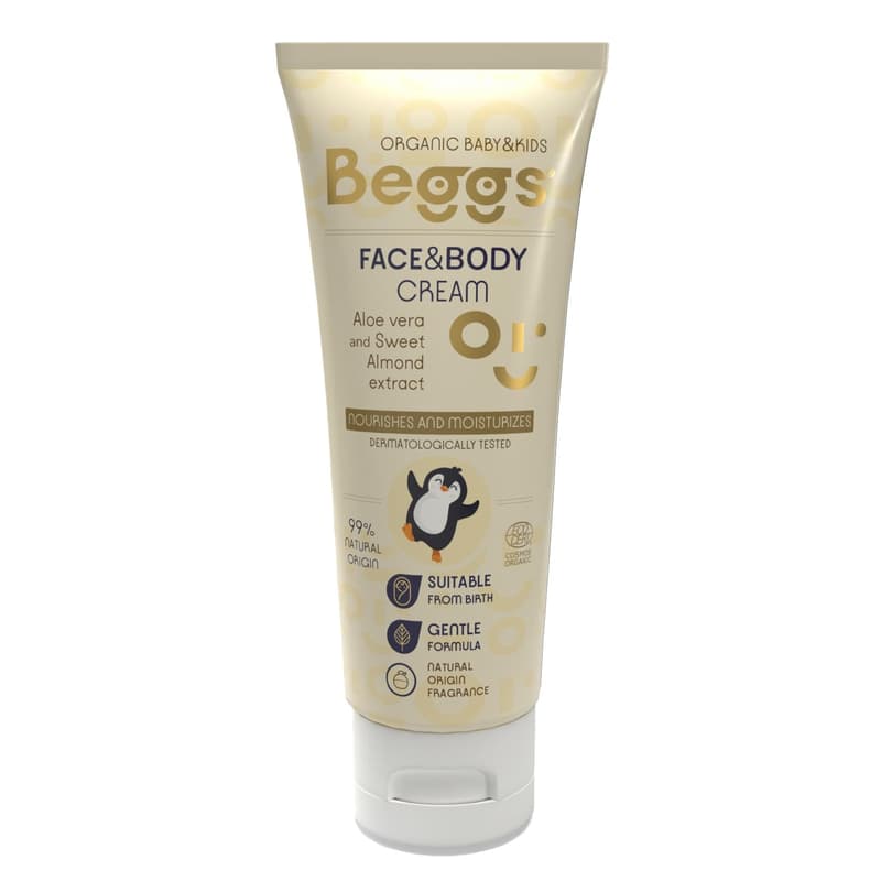 Beggs Baby Moisturizing Face and Body Cream 75 ml