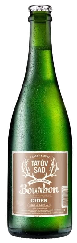 Tátův sad Cider Bourbon