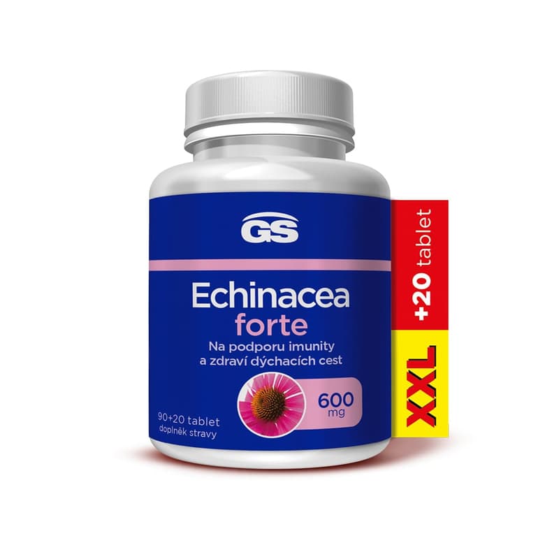 GS Echinacea Forte 600mg tbl.90+20 XXL