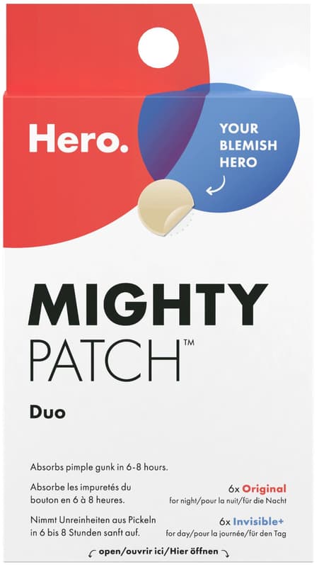 Hero Mighty Patch Duo The Original & Invisible+ náplasti na nedokonalosti pleti