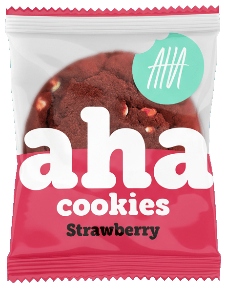 Aha Cookies Strawberry