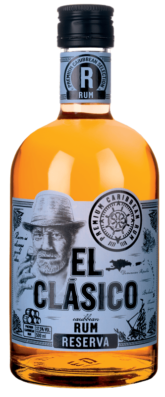 El Clásico Reserva Rum 37,5% vol.