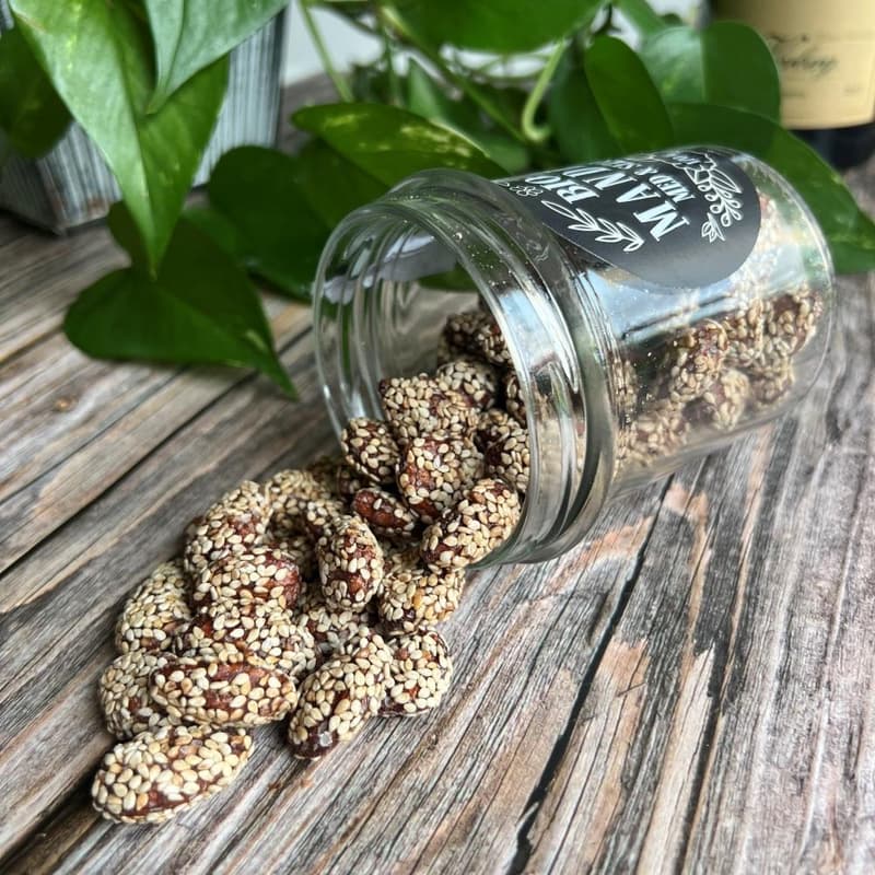 Natu Almonds with honey and sesame BIO