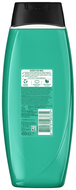 Radox Feel Invigorated sprchový gel pro muže 2 v 1