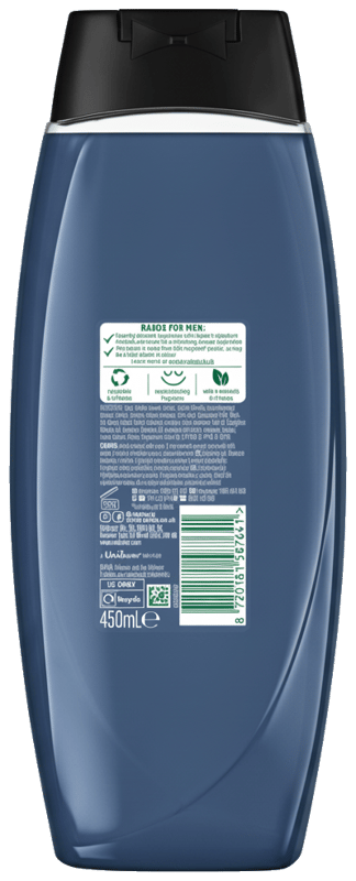 Radox Feel Energised sprchový gel pro muže 2 v 1