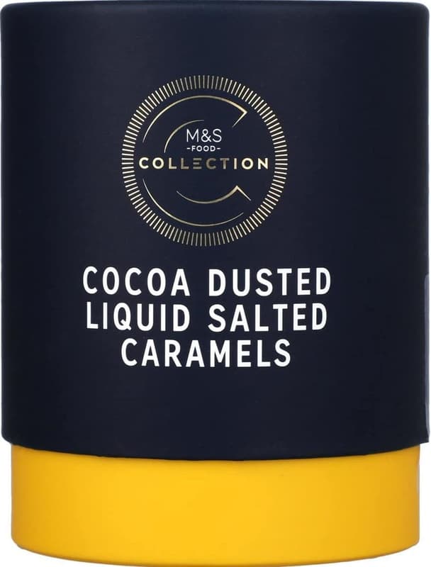 Marks & Spencer Cocoa Dusted Liquid Salted Caramels