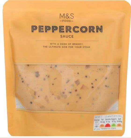 Marks & Spencer Peppercorn Sauce
