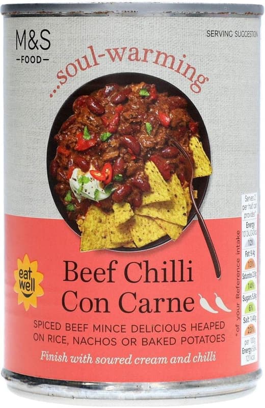 Marks & Spencer Beef Chilli Con Carne