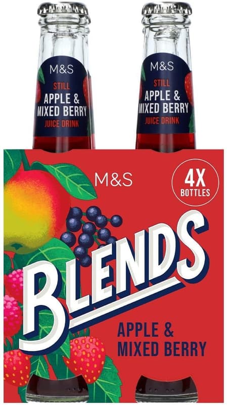 Marks & Spencer Apple and Mixed Berry Juice
