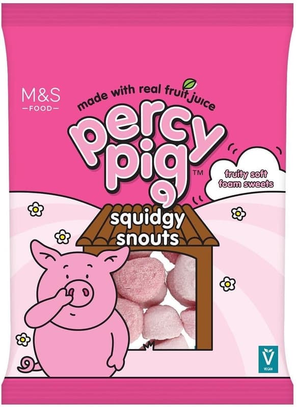 Marks & Spencer Percy Pig Squidgy Snouts